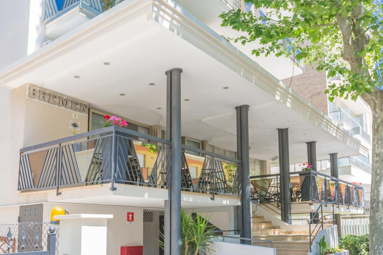 Hotel Bremen Римини Экстерьер фото