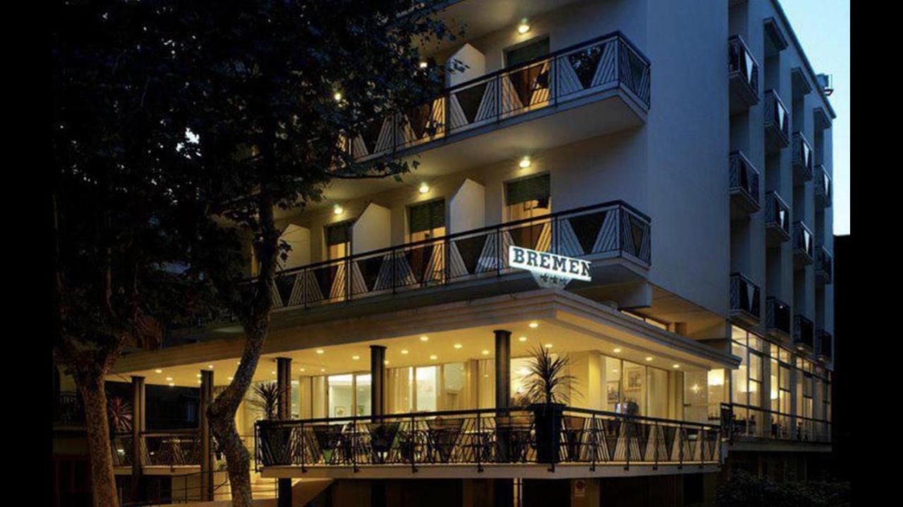 Hotel Bremen Римини Экстерьер фото